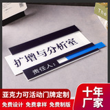可更换门牌